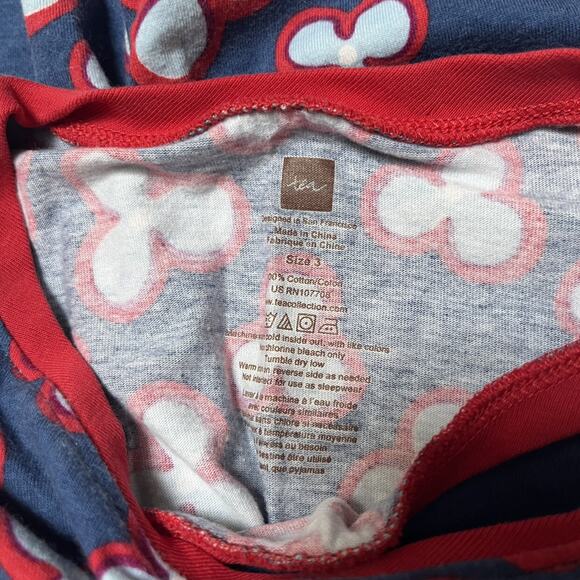 Tea Collection Baobab Wrap Neck Dress Size 3 - Picture 3 of 4